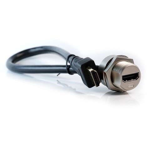 Connecteur HDMI RS PRO Femelle Enfichable C3 Droit ( Prix pour 1 )
