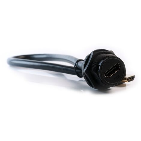 Connecteur HDMI RS PRO Femelle Prise femelle C4 Droit ( Prix pour 1 )