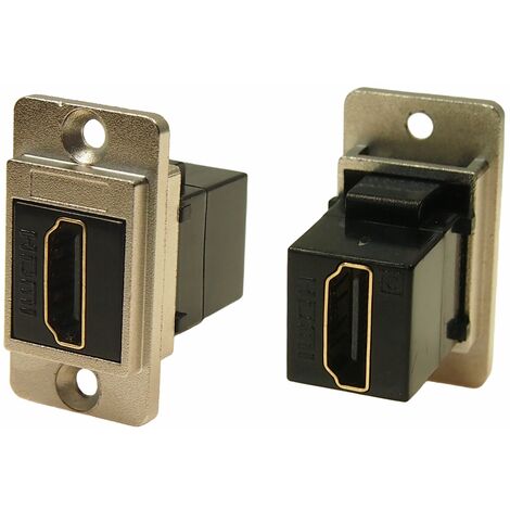 Connecteur HDMI RS PRO Femelle vers Femelle 2 voies Type A Droit ( Prix pour 1 )