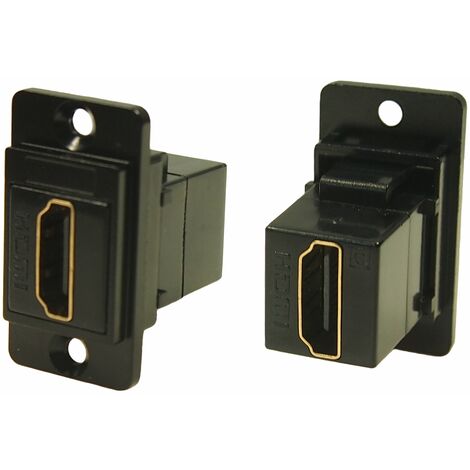 Connecteur HDMI RS PRO Femelle vers Femelle 2 voies Type A Droit ( Prix pour 1 )