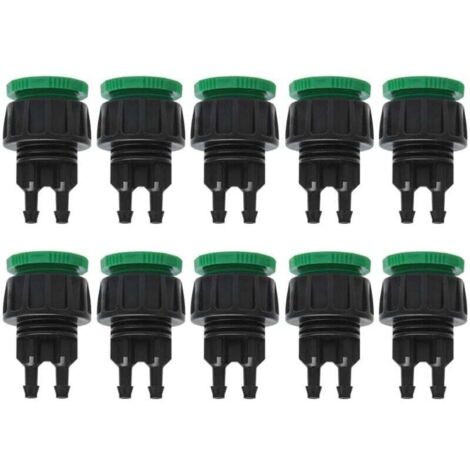 Connecteur, Hose Garden Quick Connector Raccords d'irrigation pour l'agriculture G4/6à 4/7 10Pcs
