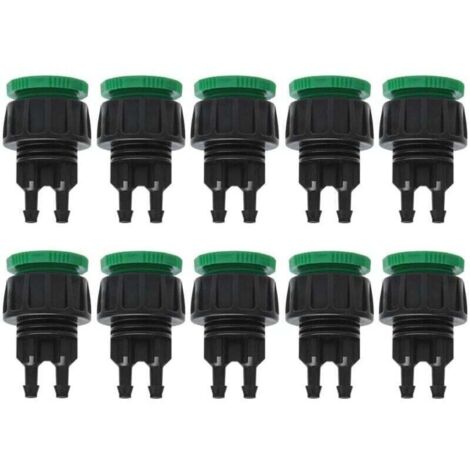 Connecteur, Hose Garden Quick Connector Raccords d'irrigation pour l'agriculture G4/6à 4/7 10Pcs