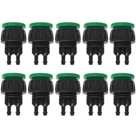 Connecteur, Hose Garden Quick Connector Raccords d'irrigation pour l'agriculture  G4/6à 4/7 10Pcs