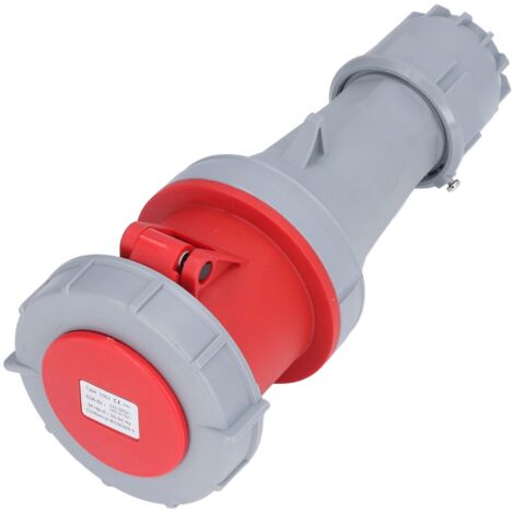 Connecteur Industriel 5 Broches 3P+N+E IP67 Etanche Prise Aviation 63A 220V/380V