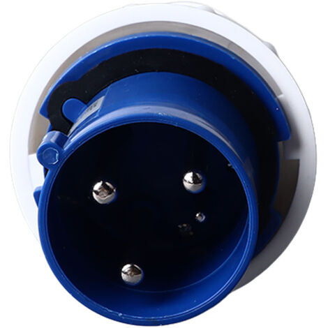 Connecteur industriel étanche, connexion Stable, mâle femelle, alimentation 3 broches 63A 220-250V
