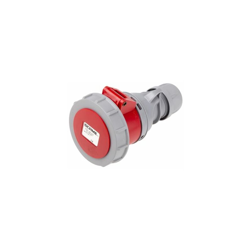 Connecteur industriel Scame Optima Seven Femelle, 6P + e, 16A, 415 v, Montage sur câble ( Prix pour 1 )