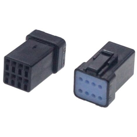 Connecteur JWPF mâle 8 Voies noir