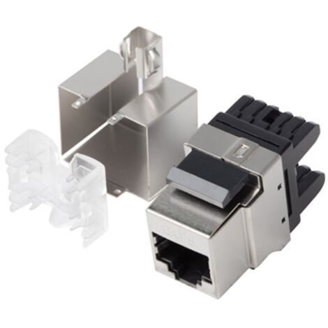 Connecteur Keystone lanberg cat.6 ftp rj45 180 degrés