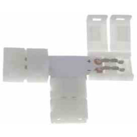 Connecteur LED 10mm. Forme : T