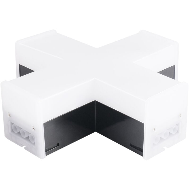 Connecteur led cct en forme de '+' pour Réglette led suspendue linkable - pnd system