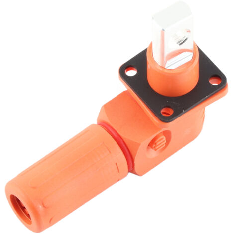 Connecteur M8 200A Orange pour Batterie Véhicule et Solaire - 2 Pièces