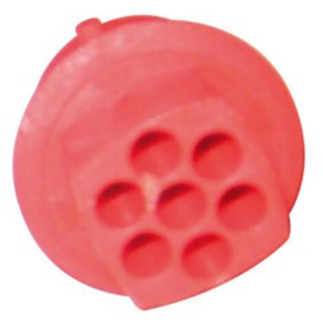 Connecteur Male 7 Voies - Rouge
