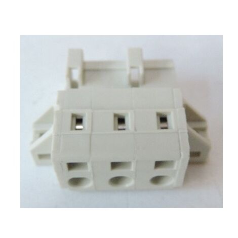 Connecteur mâle avec cage clamp et brides de fixation. 3 pôles WAGO CONTACT 723-603/019-000