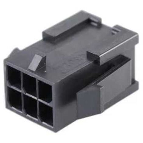 Connecteur Micro Fit femelle 3x2 Voies sans halogène