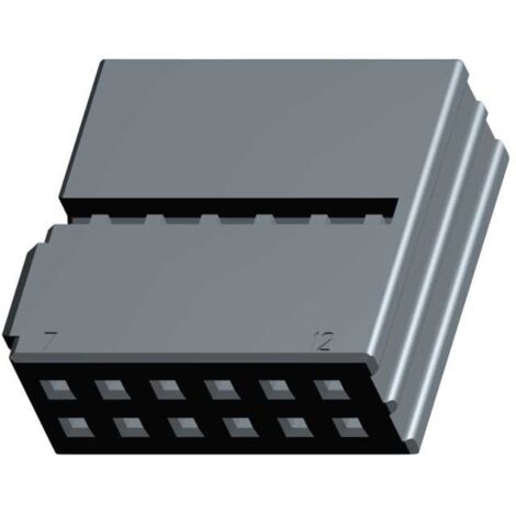 Connecteur Micro-Power Quadlok System femelle 6X2 Voies