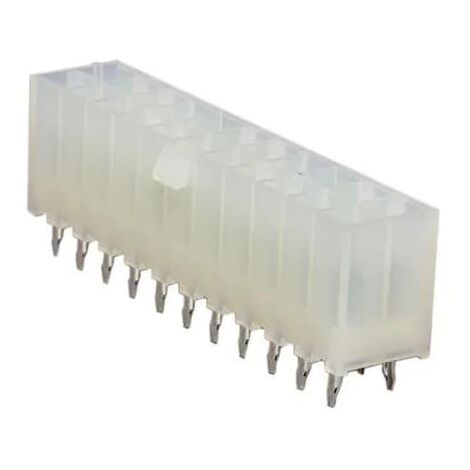 Connecteur Mini Fit femelle 11X2 Voies PCB sans rabat