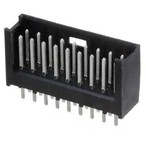 Connecteur Modu II mâle 9X2 Voies PCB