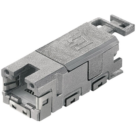 Connecteur modulaire RJ45 STX V1 Cat 6A Telegärtner 100007525 RJ45 femelle, droit Pôle: 8P8C 1 pc(s)