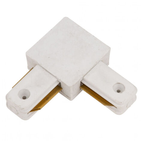 Connecteur Moonphasé à 90ºBlanc