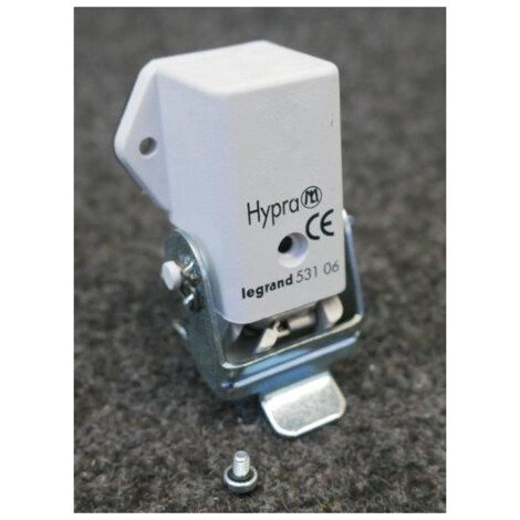 Connecteur multipôle 3P+T 250V 10A embase femelle sortie latérale encastrée avec verrouillage Hypra LEGRAND