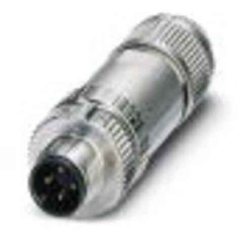 Connecteur non confectionné pour capteurs/actionneurs Phoenix Contact SACC-M12MS-4PL SH CCL 1424699 M12 Nombre de pôles