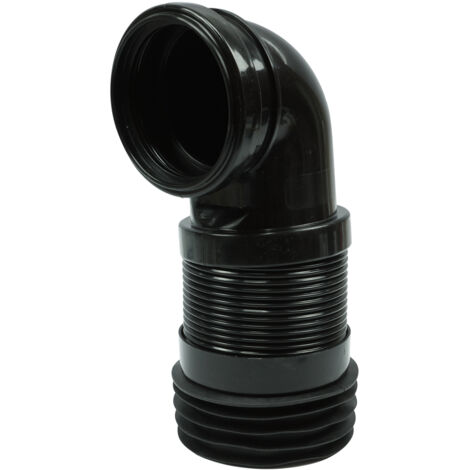 TYCNER Coude accordéon 90/110 pour vasque suspendue ou cadre encastré