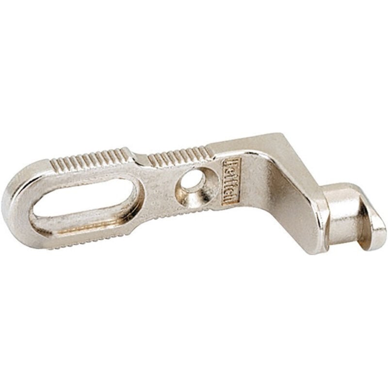 Connecteur panneau arrière rv 1, zinc moulé sous pression, nickelé hettich (Par 100)