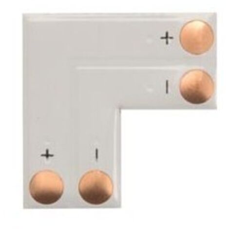 Connecteur pcb flexible - forme l - 10 mm - 1 couleur