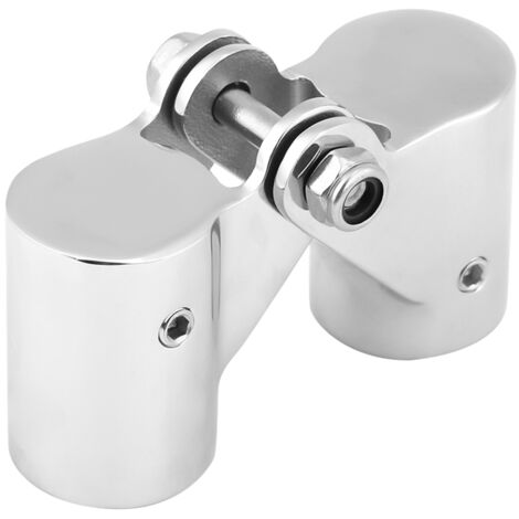 Connecteur Pivotant Pliable en Acier Inoxydable pour Yacht (25 mm)