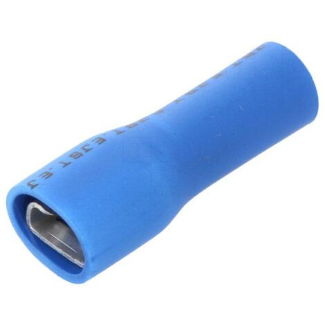 Connecteur plat 4.8mm 0.8mm femelle 1-2.5mm2 serrage sur fil x10