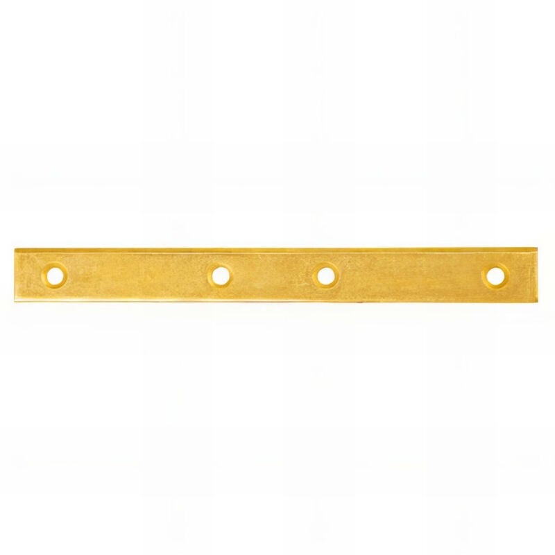 Fixtout - Connecteur plat étroit galvanisé jaune - 193 x 24 x 4,0 mm