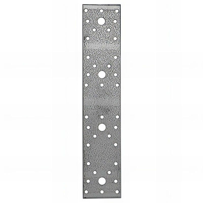 Fixtout - Connecteur plat galvanisé - 280 x 55 x 2,5 mm