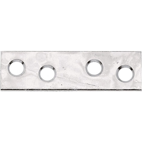 Connecteur plat L.50mm L.14mm S.1.75mm STA sdm trous galvanisés 4 GAH (Par 100)