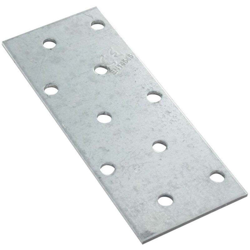 Connecteur platine d'assemblage Acier zingué blanc Sendzimir 60X140 Épaisse 2-50 pièces