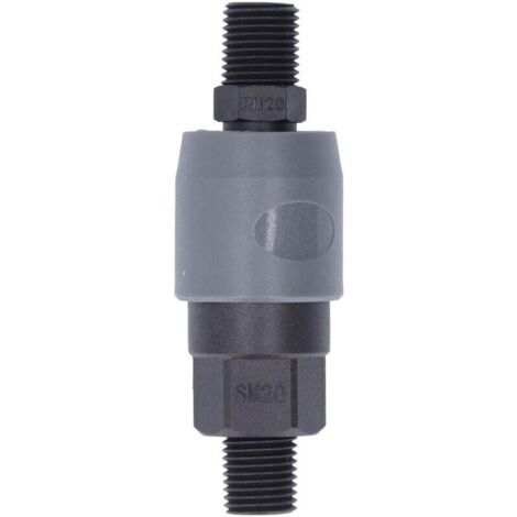 Connecteur Pneumatique Rapide Type C Plastique Acier Autobloquant Tuyau PU 1 4 Pouce 10 Pieces
