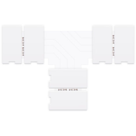 Connecteur pour Bande 10MM 12V/24V RGB Type T - Ledme - LM2175