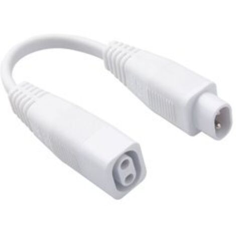 Connecteur pour bande de tube LED T5 IP65 couleur blanche