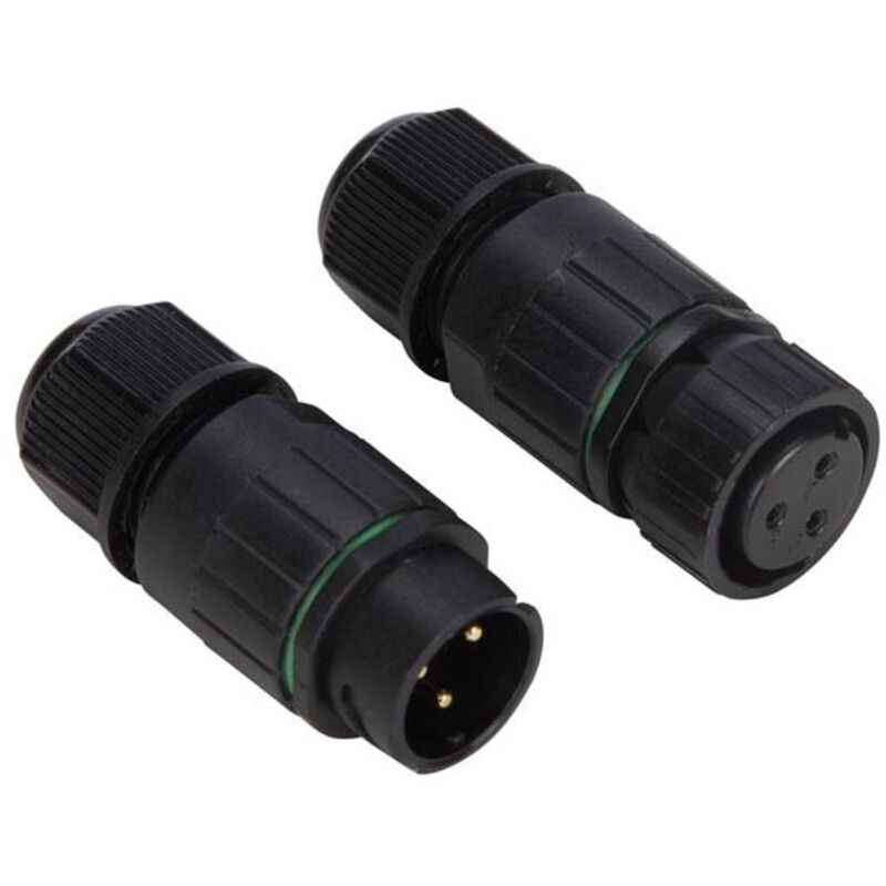 Connecteur pour cable 3P - etanche IP67 - 13A 230V (1 set) CUI03 RI1545 Connecteur pour cable 3P - etanche IP67 - 13A 230V (1 set) CUI03 RI1545