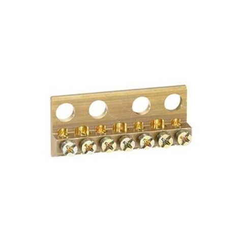 Connecteur pour dérivation des conducteurs sur barres cuivre plates 7 départs 400A LEGRAND 037405