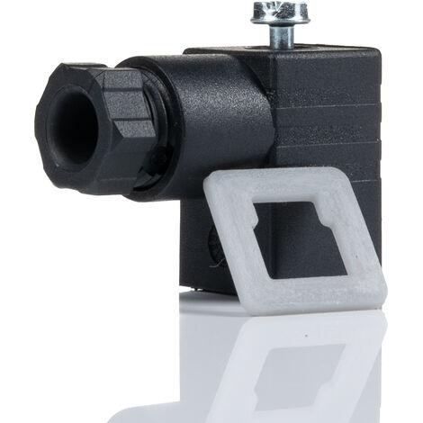 Connecteur pour électrovanne, Femelle, 3P+E, Montage sur câble 6A, 250 V c.a., PG7 ( Prix pour Paquet de 5 )