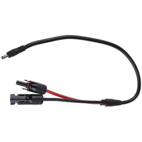Connecteur pour panneau solaire automobile, câble adaptateur de prise DC5,5 x 2,1 mm