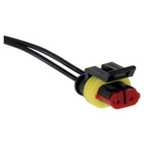 Connecteur pré-câblé 2 voies mâle 1 mm² série 1,5 étanche