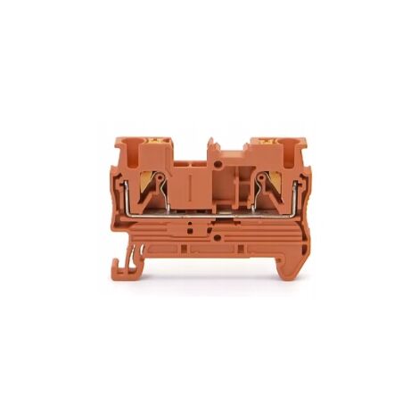 Connecteur rail DIN rouge ZUG PT 4
