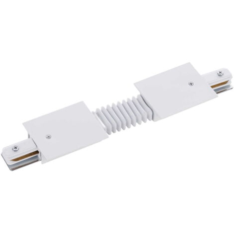 Connecteur rail encastré flexible 3 circuits blanc Nowodvorski