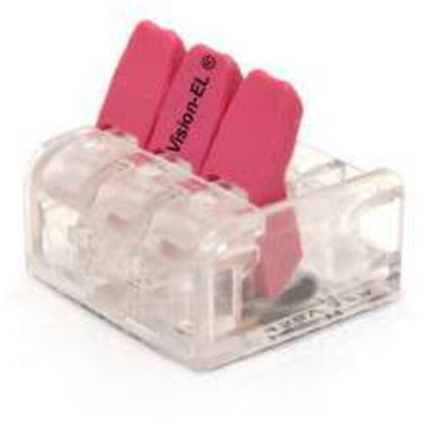 Connecteur Rapide 3 Fils Blister x 5pcs