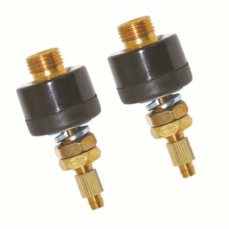 Connecteur rapide électrique de gaz de Machine de soudage à l'arc-argon de torche de soudeur pour la torche de soudeur 70x15mm（2 pcs）