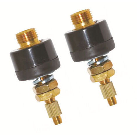 Connecteur rapide électrique de gaz de Machine de soudage à l'arc-argon de torche de soudeur pour la torche de soudeur 70x15mm（2 pcs）