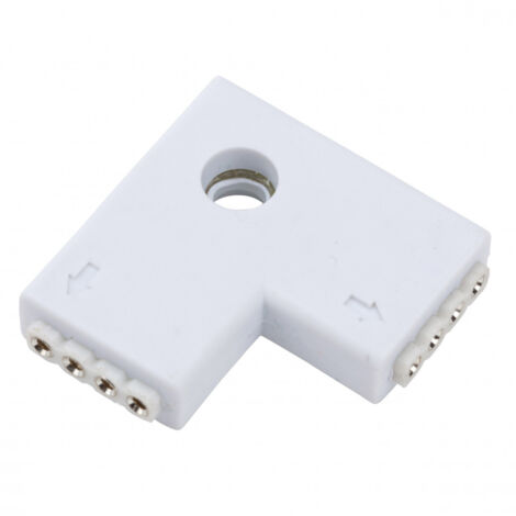 Connecteur Rapide L Femelle Bande de LED RVB 12/24VDC