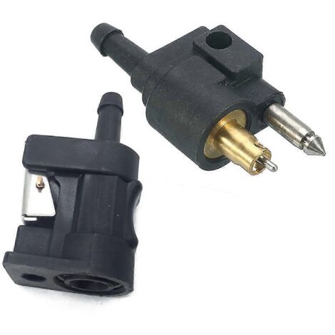Connecteur rapide pour ligne de carburant moto 1/4" 6mm, raccord joint compatible Yamaha.