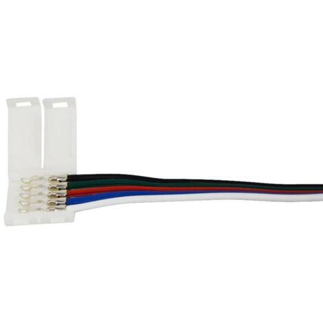 Connecteur rapide pour ruban LED RGBW 12mm avec câble